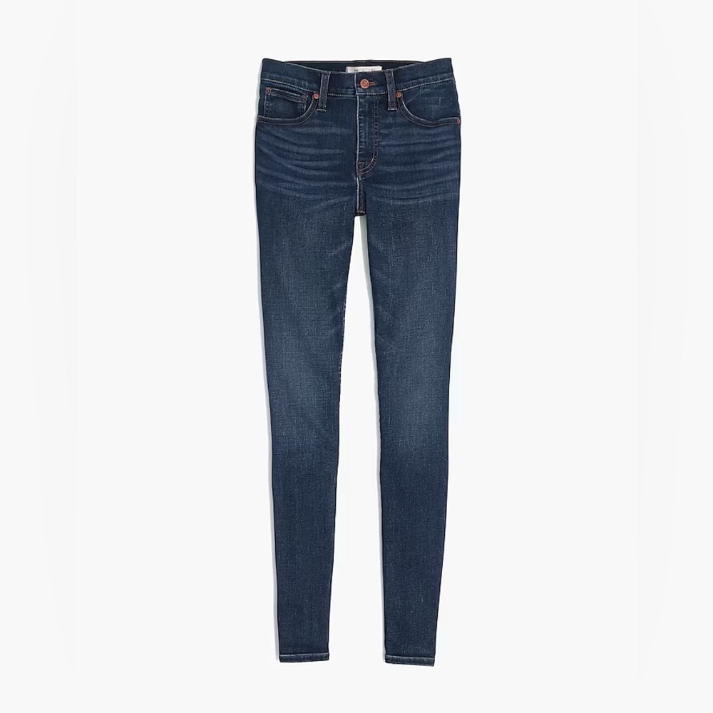 Madewell 10” highrise skinny jeans in tarren wash: thermolite edition size26 NWT